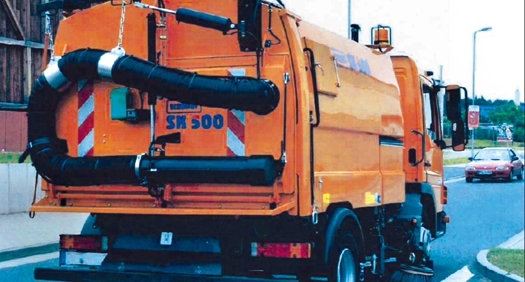 Barredoras sobre Camión